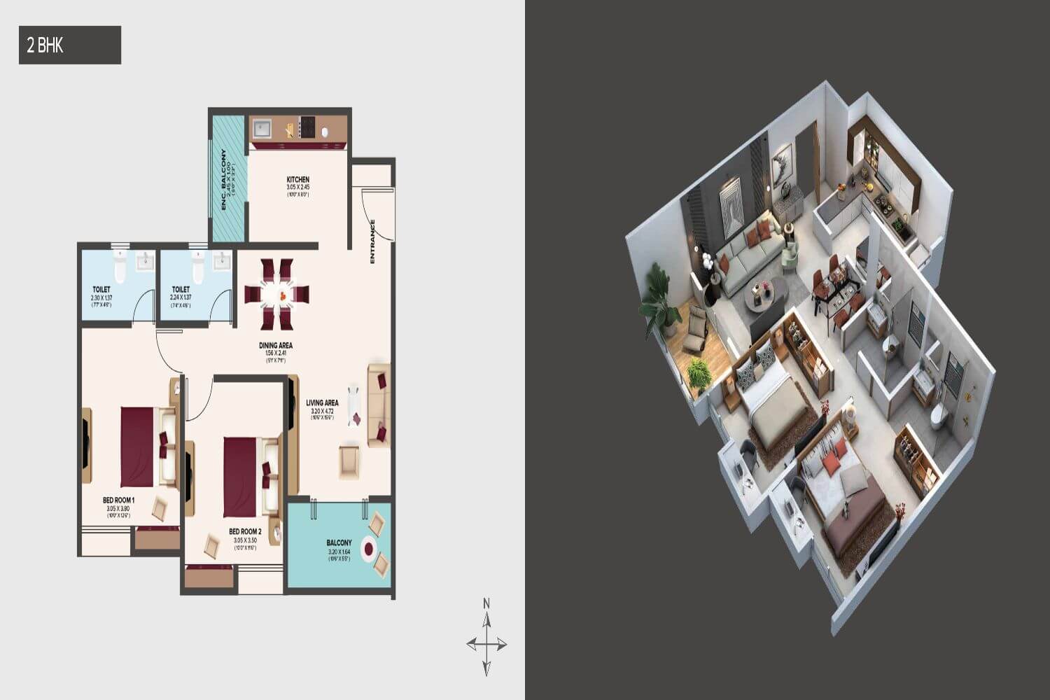 Pristine Allure Floor Plans1